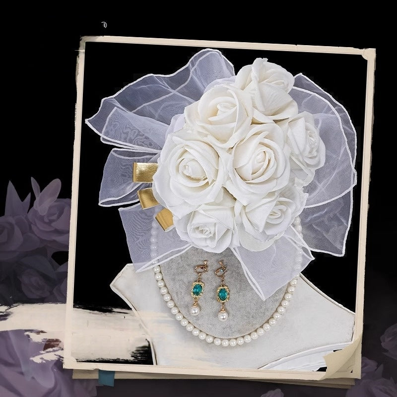 Monenjoy アイデンティティ5 調香師 今宵こそ コスプレ衣装 オフショルダー スカート IdentityV 第五人格　肩出し ワンピース イベント　GS1157 - Monenjoy