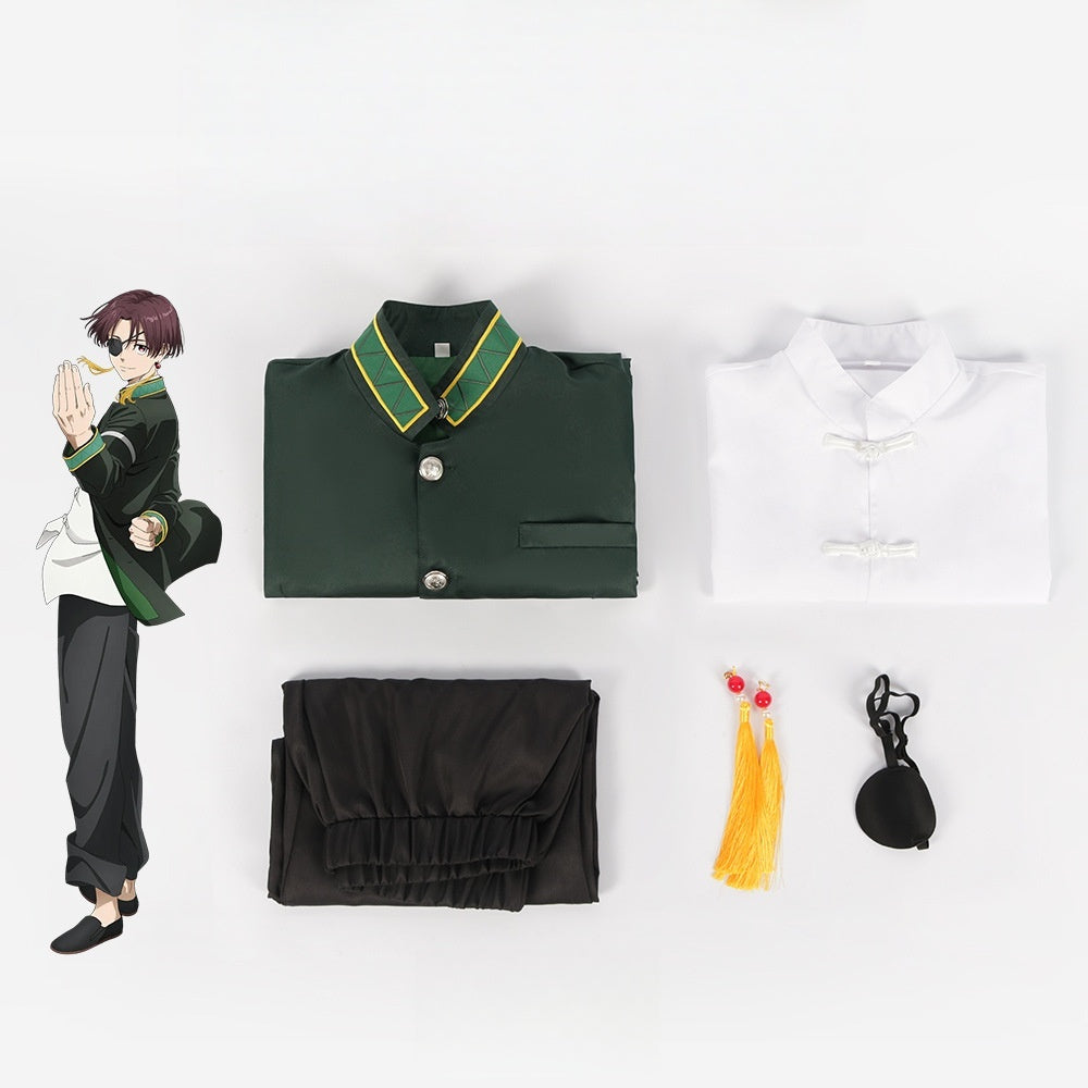 Monenjoy　WIND BREAKER　cosplay　ウィンドブレイカー　 風鈴高校 桜 遥　梅宮 一　蘇枋 隼飛　コスプレ衣装　飾り付　防風鈴 制服　緑色　コスチューム　イベント　舞台服