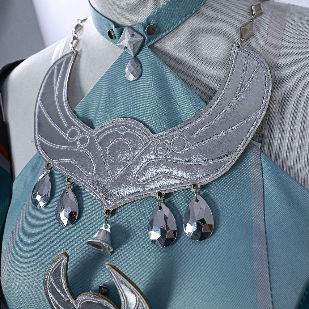 Monenjoy　原神　らんやん(藍硯)　コスプレ衣装　コスチューム　イベント　仮装　変装　舞台服 - Monenjoy