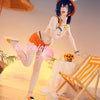 Monenjoy Zenzero Rin Summer Blue Sky Cosplay Costume Hat + Earrings Swimsuit Costume Set Stylish Goods Stylish Anime Cosplay 