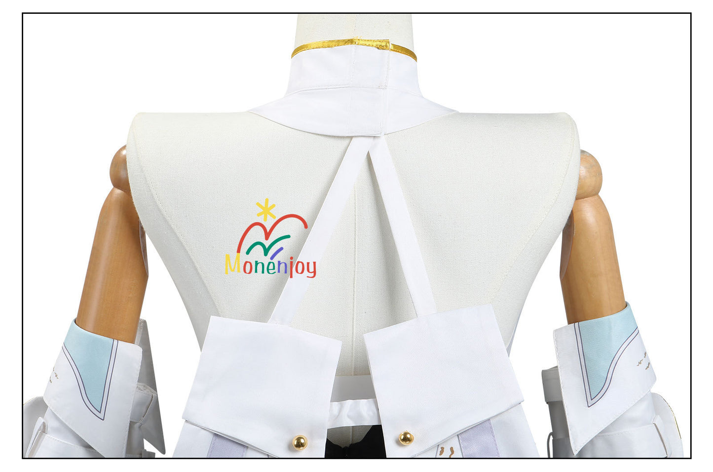 Monenjoy 鳴潮 白芷　コスプレ　びゃくし　コスチューム　ワンピース　かわいい　髪飾り＋イヤリング付 - Monenjoy