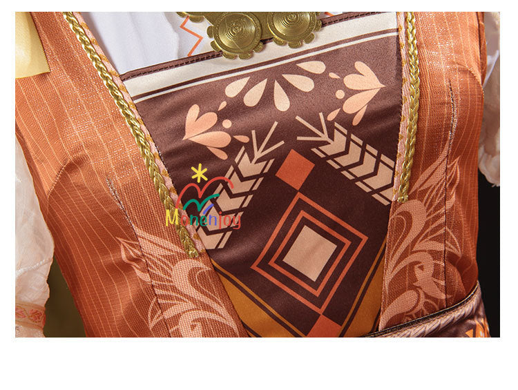 Monenjoy インフィニティニキ 望郷の風 コスプレ衣装 豊穣の賛歌 豊穣への賛辞 　髪飾り付　洋服セット　GS1308 - Monenjoy