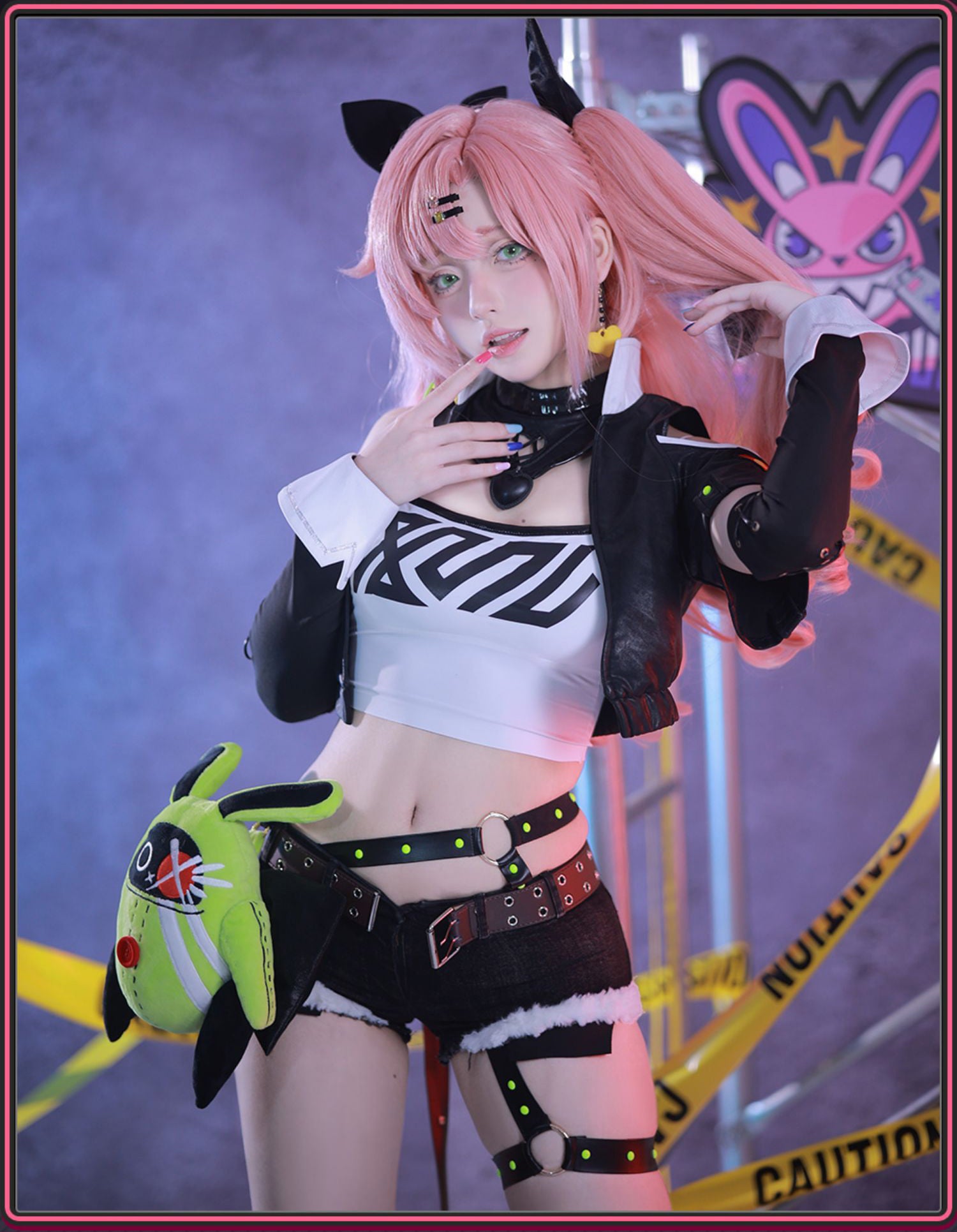 Monenjoy ゼンレスゾーンゼロ 邪兎屋　ニコ・デマラ コスチューム　ホロウ調査協会 ゼンゼロ/ZZZ　衣装　可愛い　女の子　コスプレ　撮影衣装　コス　COS　演出　花火祭　ハロウィン　イベント　変装　学園祭 - Monenjoy