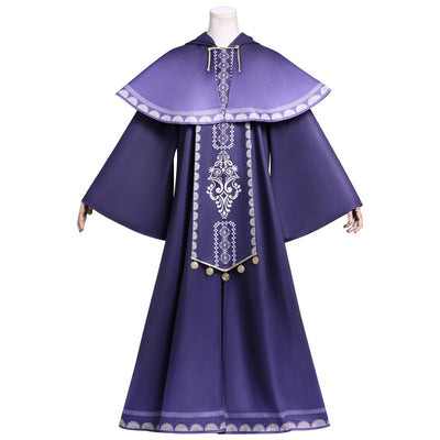 Monenjoy　サイレント・ウィッチ  モニカ・エヴァレット マント　紫色　モニカ・ノートンと　ケーツ　コスプレ衣装　七賢人　魔術師服　沈黙の魔女の隠しごとGS1916