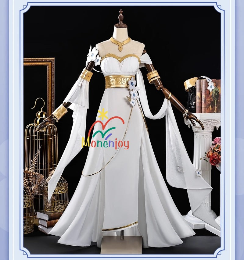 Monenjoy　崩壊スターレイル ヤヌサポリスの聖女トリスビアス コスプレ衣装　ドレス　コスチューム　イベント　GS1202 - Monenjoy