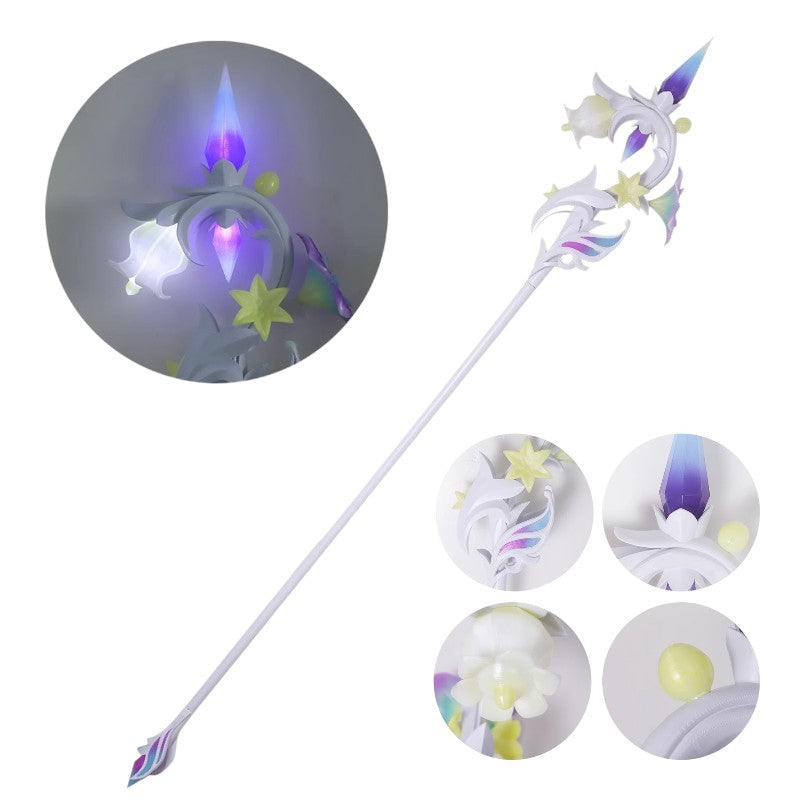 Monenjoy　原神 ルミドゥースの挽歌(エミリエモチーフ武器)　発光　コスプレ道具　Lumidouce Elegy　武器レプリカ　1：1レプリカ　モデル　 - Monenjoy