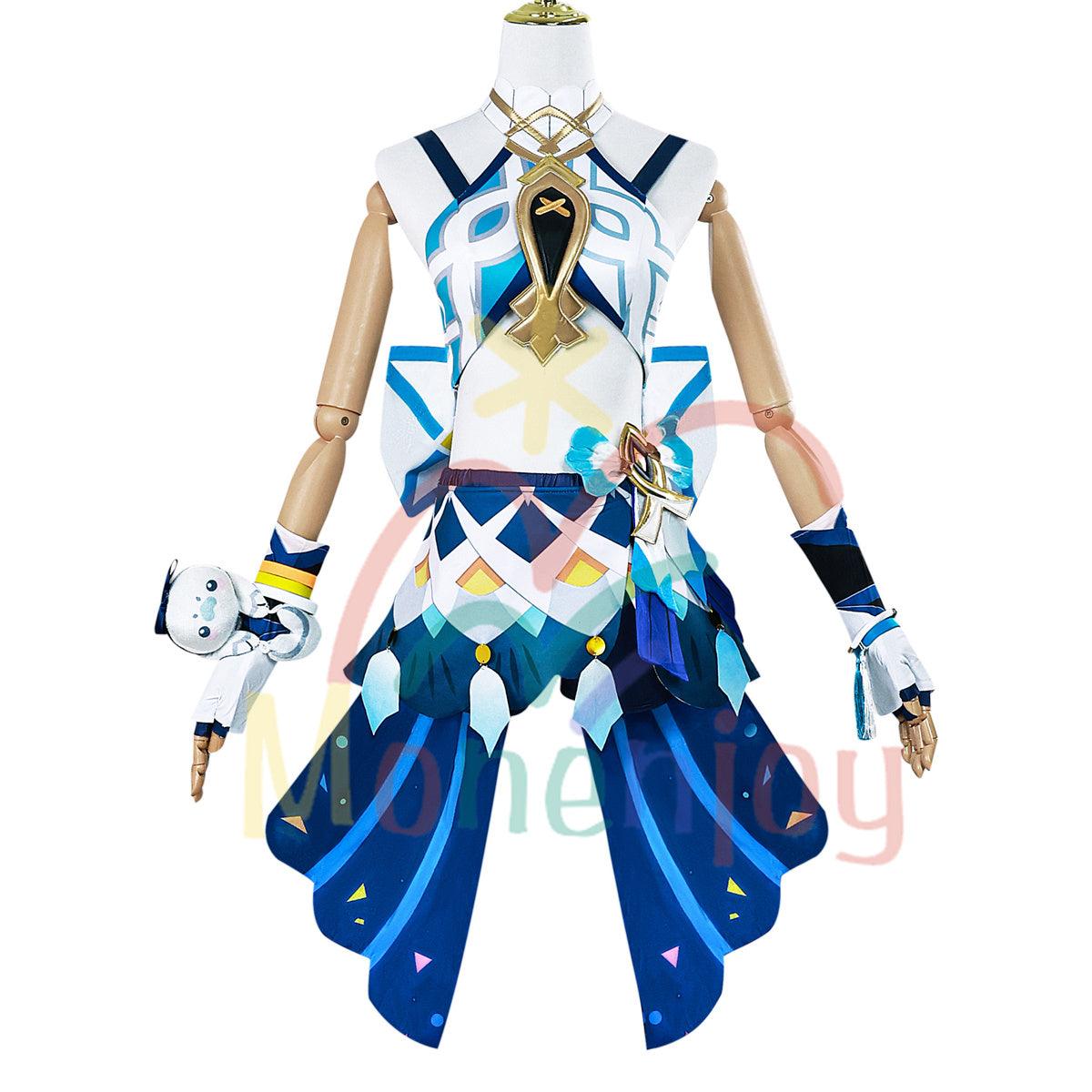 原神　ナタ　ムアラニ 水元素 仮装 スチューム　メツトリの案内人 イベント 流泉の衆 コスプレ衣装　cosplay - Monenjoy