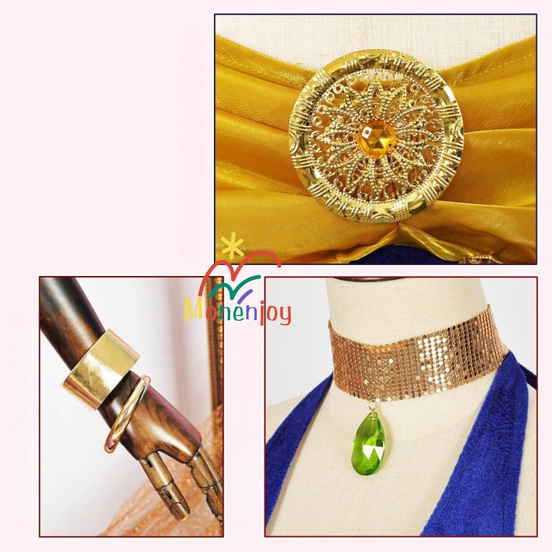 Monenjoy しゅごキャラ！ 月詠歌唄 舞娘 コスプレ衣装 ほしな歌唄　イベント　GS1306 - Monenjoy