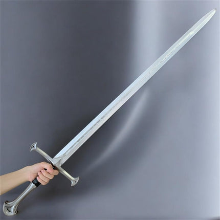 Monenjoy ロード・オブ・ザ・リング ＆ホビット 西洋剣 レプリカ武器 PU製 銀の剣 仮装 パーティーグッズ 手遊び コスプレ小物 ソード コスプレ道具 - Monenjoy