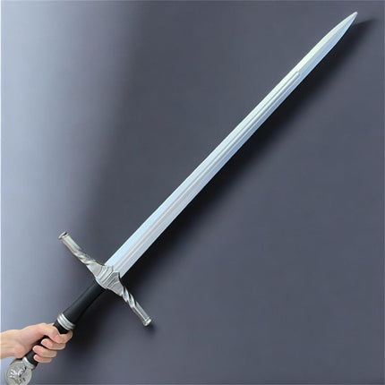 Monenjoy ロード・オブ・ザ・リング ＆ホビット 西洋剣 レプリカ武器 PU製 銀の剣 仮装 パーティーグッズ 手遊び コスプレ小物 ソード コスプレ道具 - Monenjoy