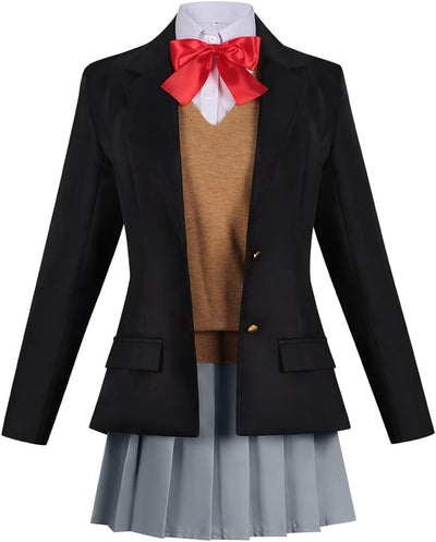 Monenjoy 2.5次元の誘惑 橘美花莉 コスプレ衣装　JK服 高校服 ユニフォーム　cosplay ハロウィン クリスマス 仮装 イベント スカート - Monenjoy