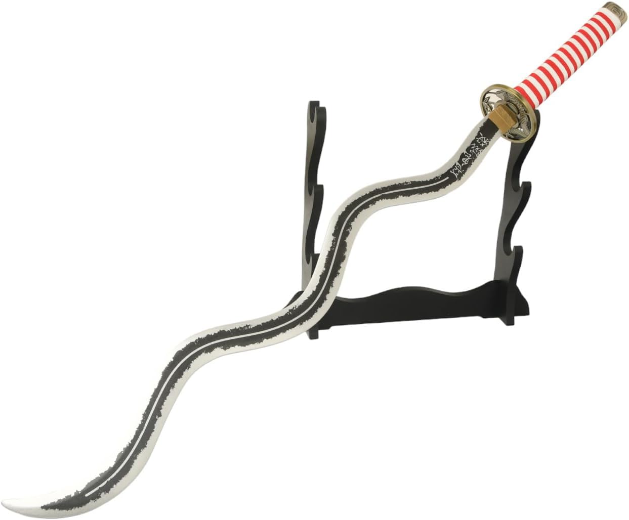 Monenjoy 鬼滅の刃　日輪刀 時透 無一郎 76cm 子供 手遊び 大正時代 サムライ 美術刀　ときとう むいちろう おもちゃ レプリカ 木製造 　イベント キッズ コスプレ道具 仮装 ハロウィン COS cosplay - Monenjoy