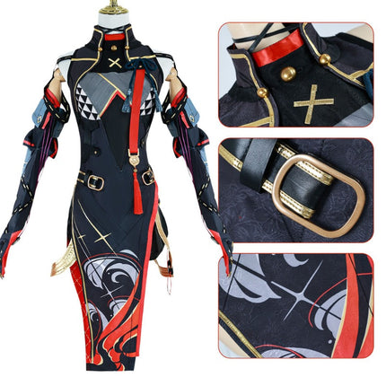 Monenjoy　鳴潮　インリン　コスプレ　吟霖　衣装　ワンピース　アクセサリー付 - Monenjoy