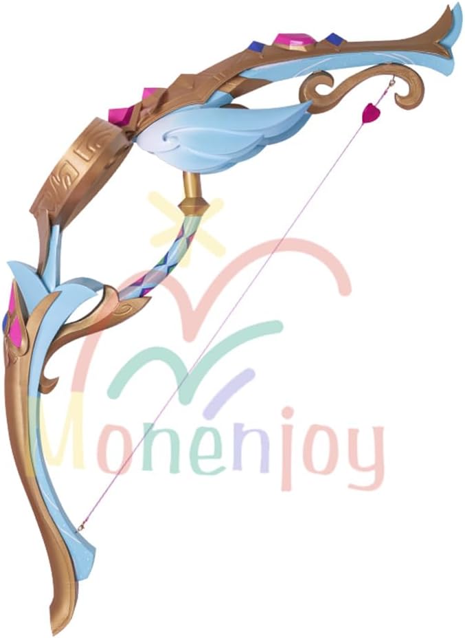 Monenjoy 原神 白雨心弦　コスプレ道具　はくうしんげん 弓 100cm PLA＋PVC材質 1:1レプリカ シグウィン モデル ハロウィン 舞台道具　 - Monenjoy