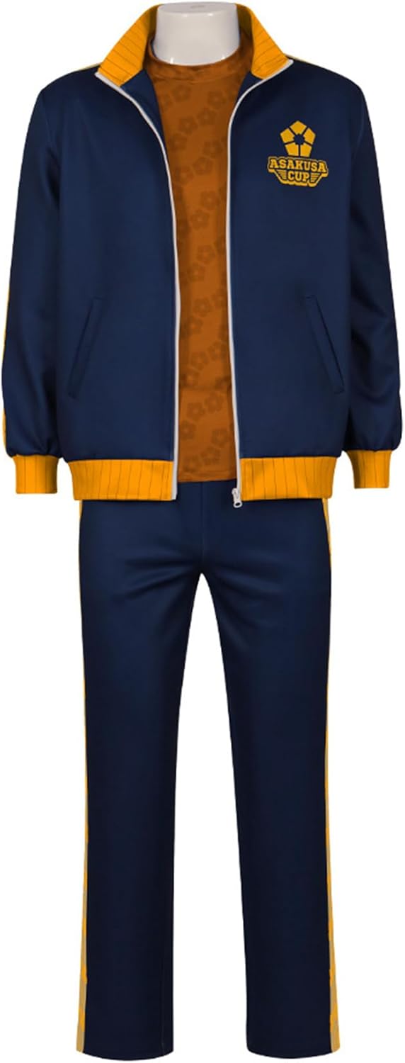Monenjoy　ブルーロック 御影 玲王 コスチューム みかげ れお ユニフォーム 運動服 公演 コスプレ 衣装 舞台 ASAKUSA 浅草杯 ハロウィン クリスマス プレゼント - Monenjoy