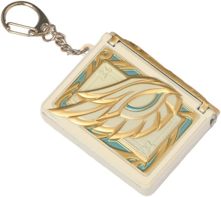 Monenjoy 原神　ミニチュア フィヨルドの歌 フータオ(胡桃) モデル 槍 長柄武器 22cm ミニ武器 おもちゃ 卓上装備品 コスプレグッズ 1/6ver 合金製 塗装済み完成品フィギュア周 - Monenjoy