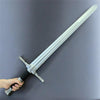Monenjoy ウィッチャー3 ワイルドハント 西洋剣 105cm ウレタン樹脂製 片手剣 レプリカ武器 PU製 銀の剣 手作り 撮影道具 ヒーロー 戦士 仮装 パーティーグッズ コスプレグッズ 手遊び コスプレ小物 ソード コスプレ道具 イベント おもちゃ ハロウィン（単品） - Monenjoy