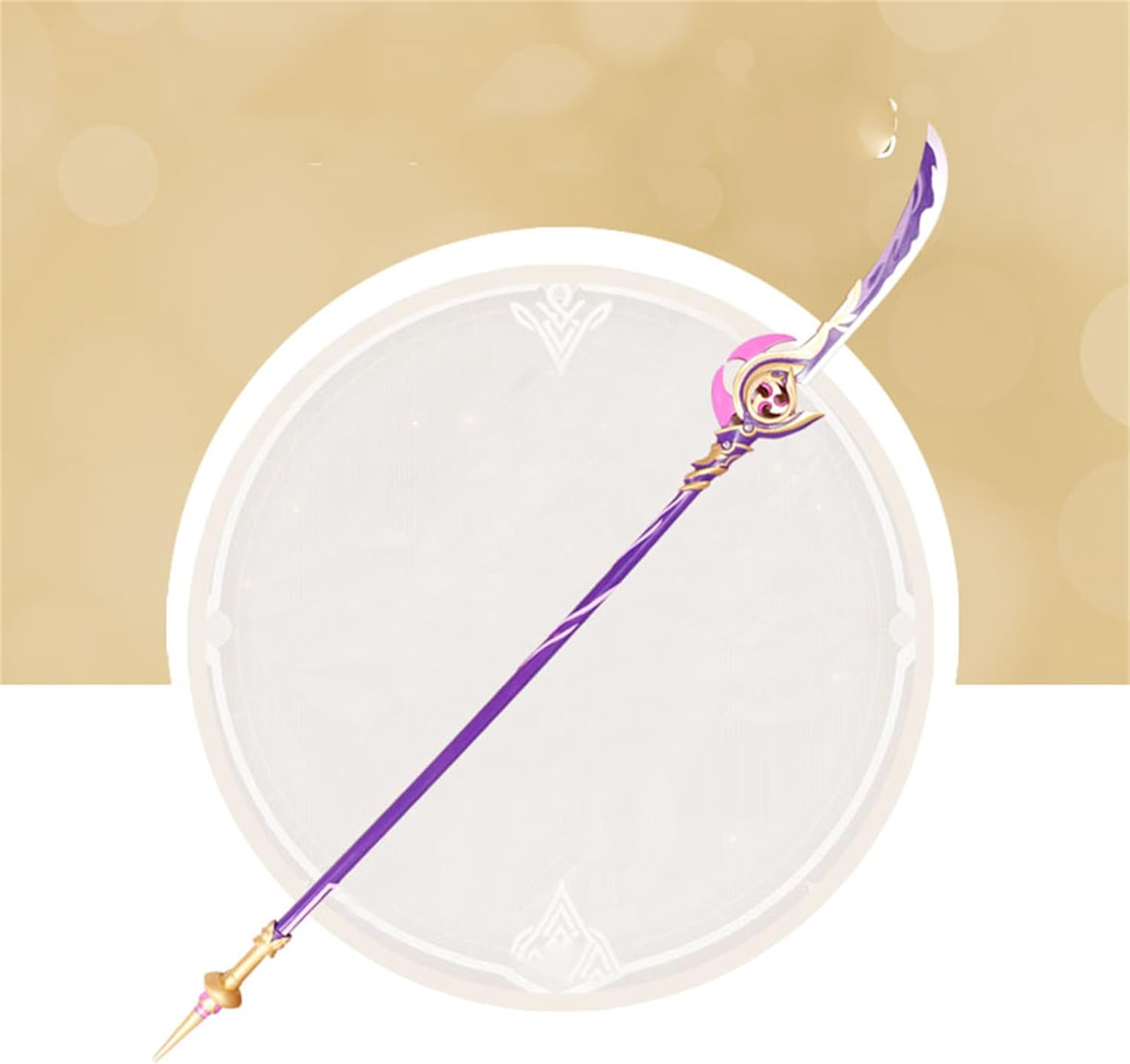 Monenjoy 原神 コスプレ道具 喜多院十文字槍 約181cm トーマ 雷電将軍 元素爆発 アクセサリー PU製造 cosplay 学園祭 イベント ハロウィン COS おもちゃ [並行輸入品] - Monenjoy