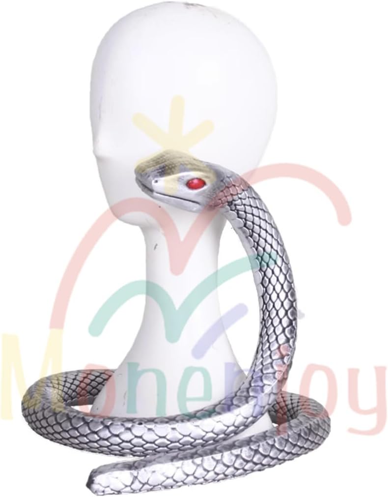 Monenjoy 鬼滅の刃　コスプレ道具 蛇柱 鏑丸 白蛇 115cm 武器 伊黒 小芭内 PU製 手作り 撮影道具 DIY コスプレ道具 イベント おもちゃ ハロウィン - Monenjoy