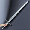 Monenjoy ウィッチャー3 ワイルドハント 西洋剣 105cm ウレタン樹脂製 片手剣 レプリカ武器 PU製 銀の剣 手作り 撮影道具 ヒーロー 戦士 仮装 パーティーグッズ コスプレグッズ 手遊び コスプレ小物 ソード コスプレ道具 イベント おもちゃ ハロウィン（単品） - Monenjoy