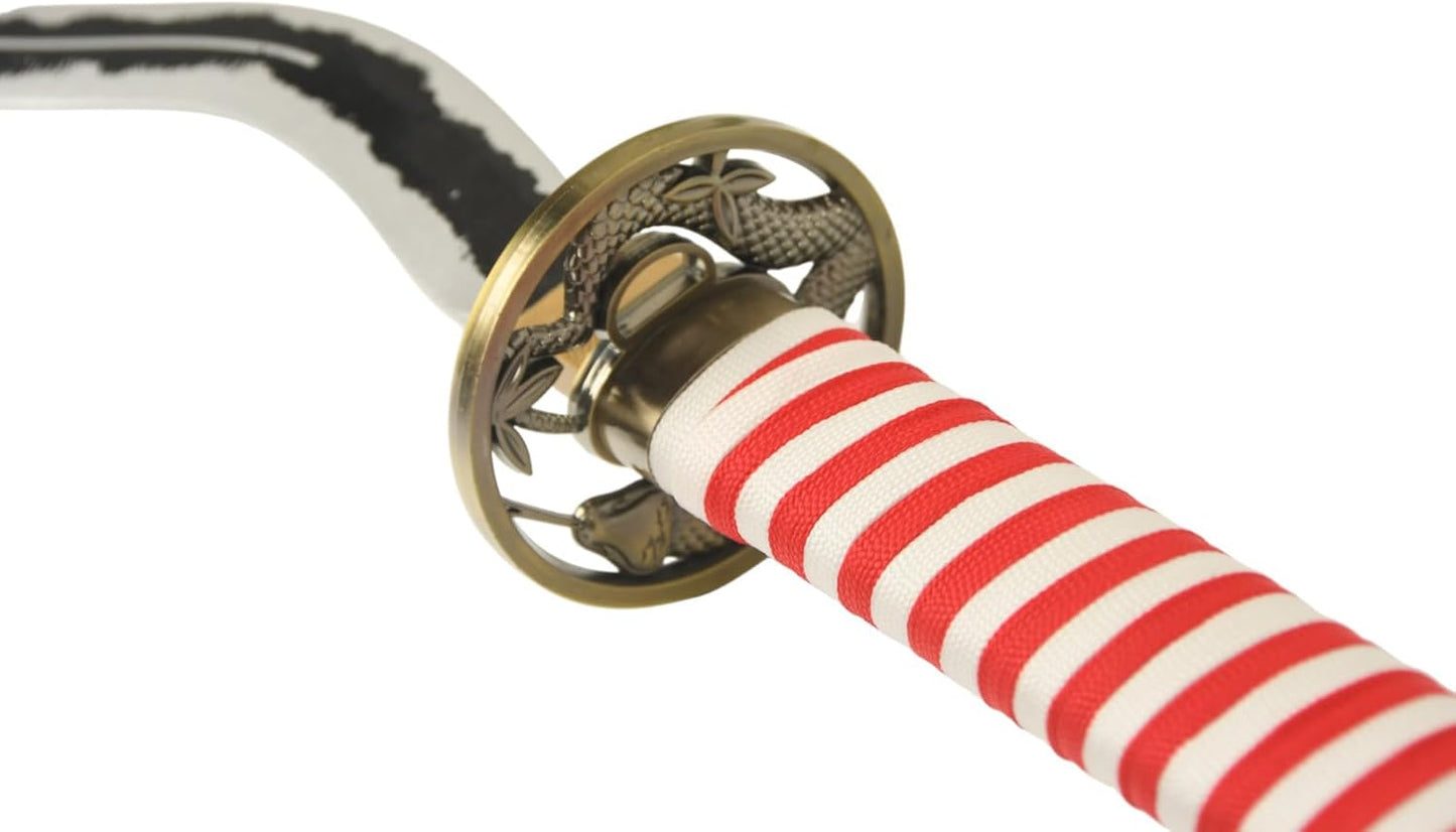 Monenjoy 鬼滅の刃　日輪刀 時透 無一郎 76cm 子供 手遊び 大正時代 サムライ 美術刀　ときとう むいちろう おもちゃ レプリカ 木製造 　イベント キッズ コスプレ道具 仮装 ハロウィン COS cosplay - Monenjoy