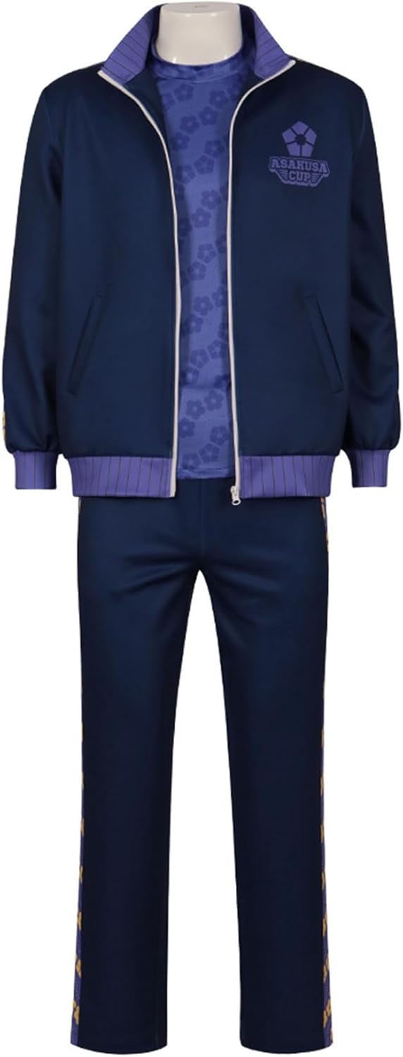 Monenjoy　ブルーロック 御影 玲王 コスチューム みかげ れお ユニフォーム 運動服 公演 コスプレ 衣装 舞台 ASAKUSA 浅草杯 ハロウィン クリスマス プレゼント - Monenjoy