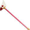 Monenjoyカードキャプターさくら 魔法の杖 封印の杖 透明感 星の杖 85cm クリアカード 魔法少女 道具 武器 魔法の杖 ステッキ 可愛い 樹脂 コスプレ道具 撮影道具 おもちゃ 手遊び ハロウィン コスプレ 武器 道具 用具 ハロウィン イベント - Monenjoy
