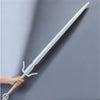 Monenjoy ウィッチャー3 ワイルドハント 西洋剣 105cm ウレタン樹脂製 片手剣 レプリカ武器 PU製 銀の剣 手作り 撮影道具 ヒーロー 戦士 仮装 パーティーグッズ コスプレグッズ 手遊び コスプレ小物 ソード コスプレ道具 イベント おもちゃ ハロウィン（単品） - Monenjoy