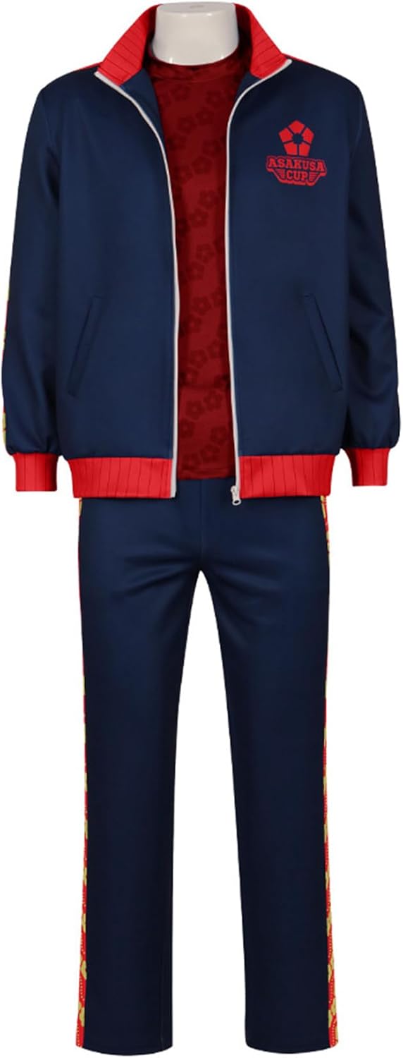 Monenjoy　ブルーロック 千切 豹馬　コスプレ衣装　御影 玲王 コスチューム ちぎり ひょうま ユニフォーム 運動服 公演 コスプレ 衣装 舞台 ASAKUSA 浅草杯 ハロウィン クリスマス プレゼント - Monenjoy