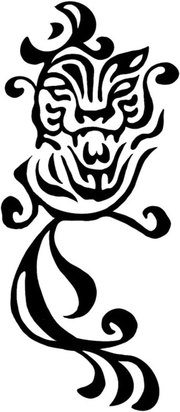 monenjoy 東京卍リベンジャーズ 柴大寿 黒龍 黒白 十字架 コスプレ タト ゥーシール 東リベ 小物 背中 しば たいじゅ 東リべ グッズ 人気 おしゃれ 飾り ファッション ハロウィン イベント 装備品 - Monenjoy