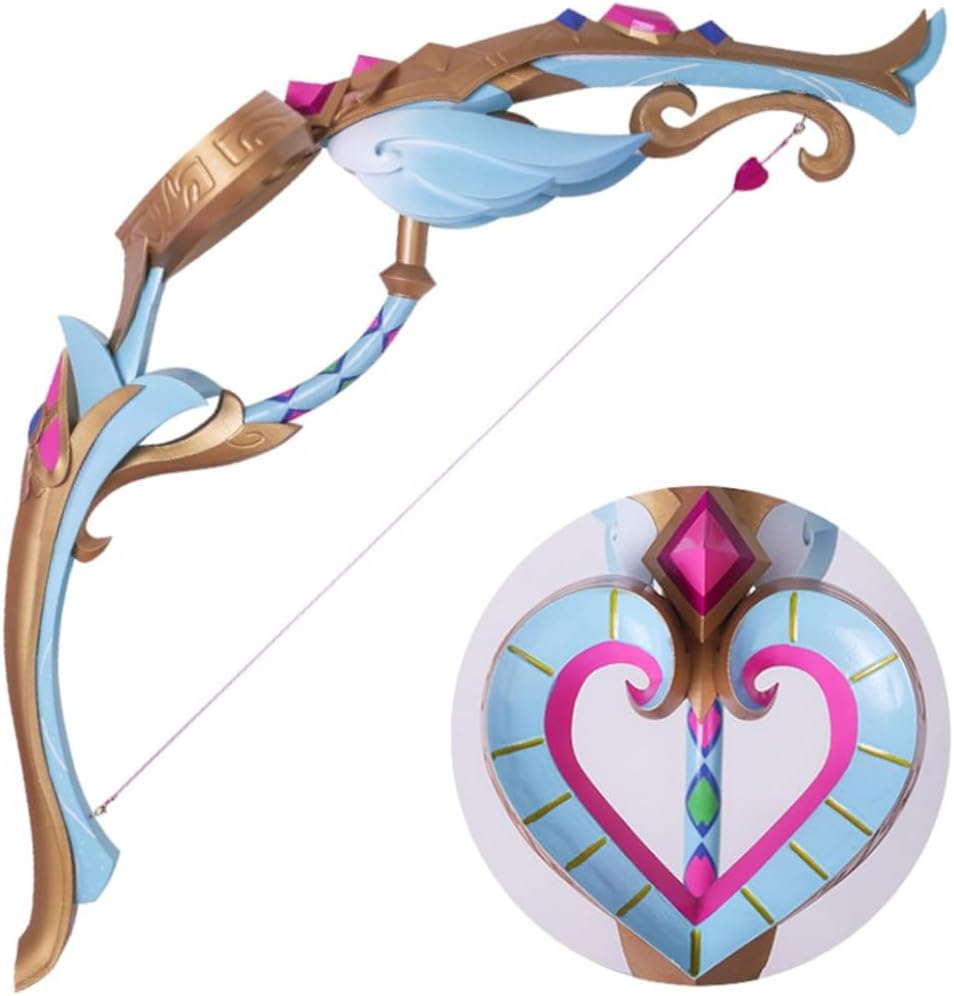 Monenjoy 原神 白雨心弦　コスプレ道具　はくうしんげん 弓 100cm PLA＋PVC材質 1:1レプリカ シグウィン モデル ハロウィン 舞台道具　 - Monenjoy