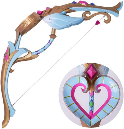 Monenjoy 原神 白雨心弦　コスプレ道具　はくうしんげん 弓 100cm PLA＋PVC材質 1:1レプリカ シグウィン モデル ハロウィン 舞台道具　 - Monenjoy