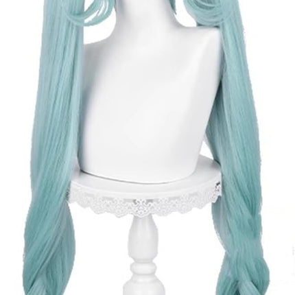 Monenjoy　初音ミク　かつら 鬘 WIG ヴァンパイア 吸血鬼 ウィッグ ネット付き コスプレ　ツインテール カツラ グッズ アニメ コスプレ道具GS1320 - Monenjoy