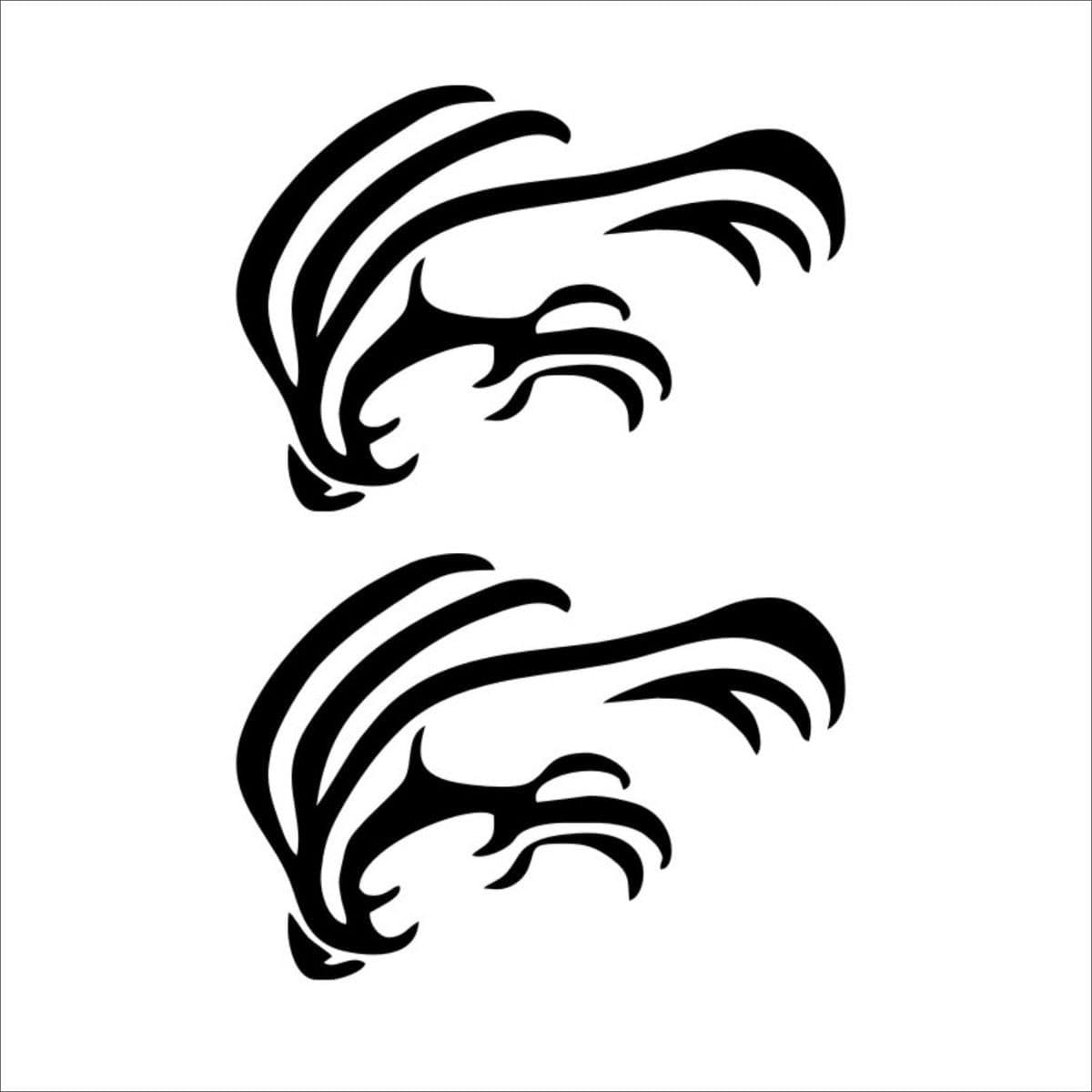 monenjoy 東京卍リベンジャーズ 柴大寿 黒龍 黒白 十字架 コスプレ タト ゥーシール 東リベ 小物 背中 しば たいじゅ 東リべ グッズ 人気 おしゃれ 飾り ファッション ハロウィン イベント 装備品 - Monenjoy