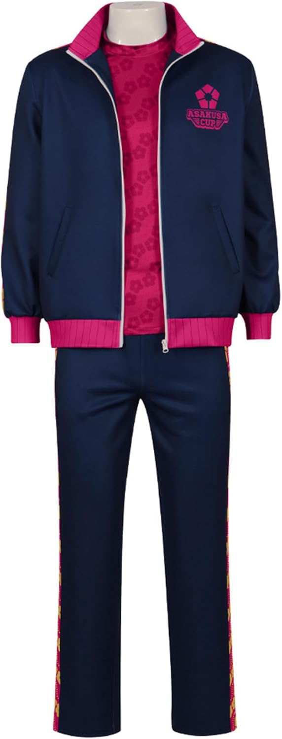 Monenjoy　ブルーロック 御影 玲王 コスチューム みかげ れお ユニフォーム 運動服 公演 コスプレ 衣装 舞台 ASAKUSA 浅草杯 ハロウィン クリスマス プレゼント - Monenjoy