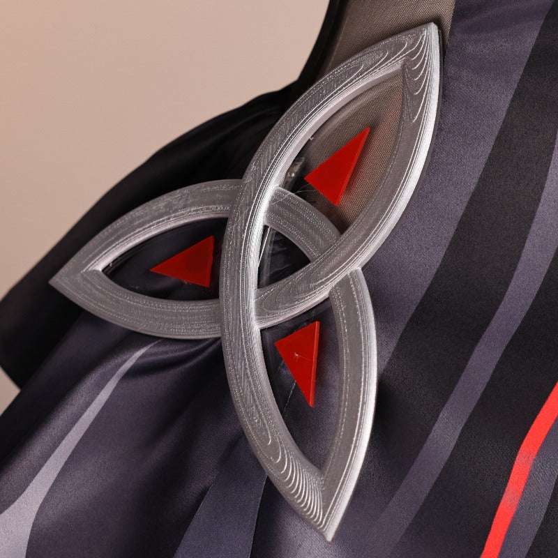 Monenjoy 原神 ロノヴァ　Ronova　 コスプレ衣装　死の執政　魔神　3d樹脂製パーツ　ワンピース　コスチューム