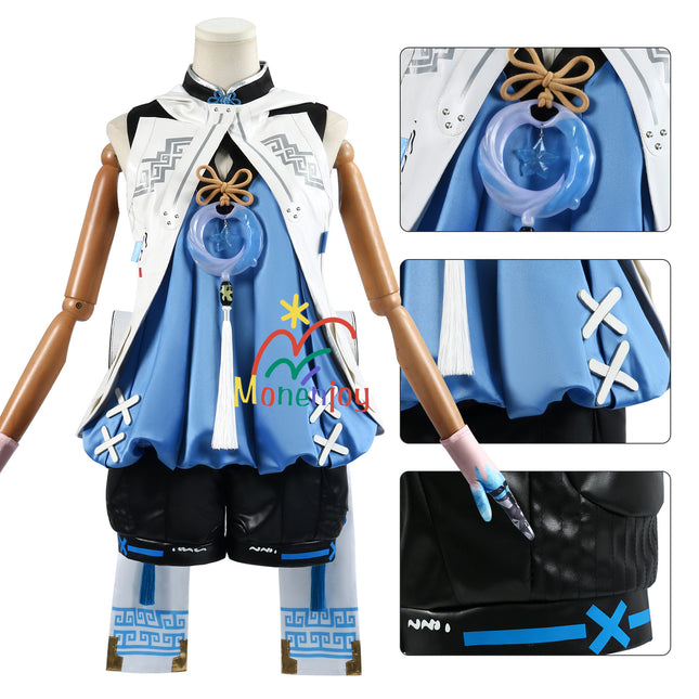 Monenjoy　鳴潮　釉瑚　コスプレ衣装　ゆうご　3d樹脂アクセサリー　コスチューム　学園祭 - Monenjoy