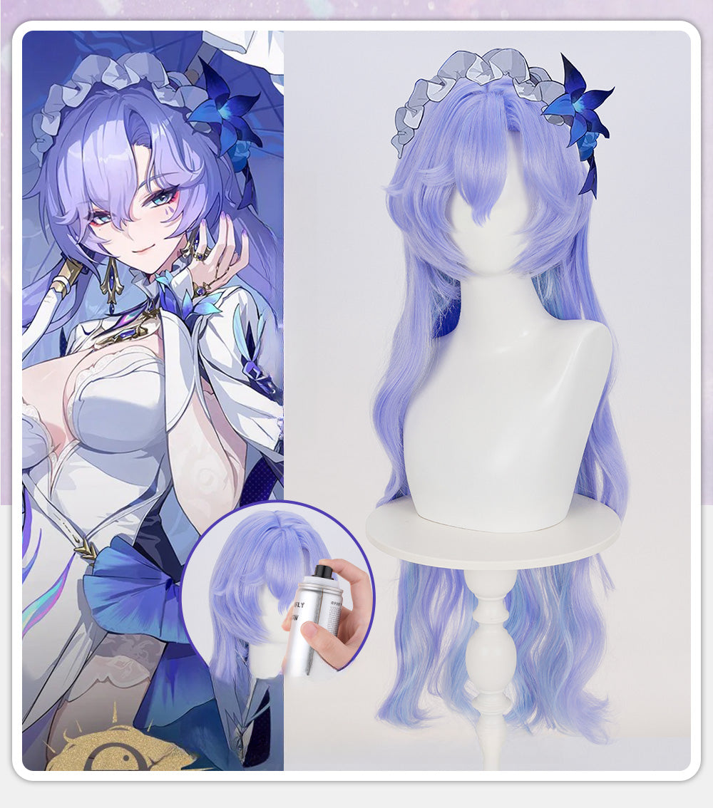 Monenjoy　鳴潮 カンタレラ　ウィッグ　カツラ　100cm コスプレ道具GS1149 - Monenjoy