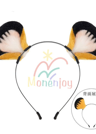 Monenjoy　ゼンレゼンレスゾーンゼロ　フーフー　耳飾り　虎尻尾　コスプレ衣装　橘福福　ロリータ風　ゼンゼロ／ZZZ　イベントGS1435