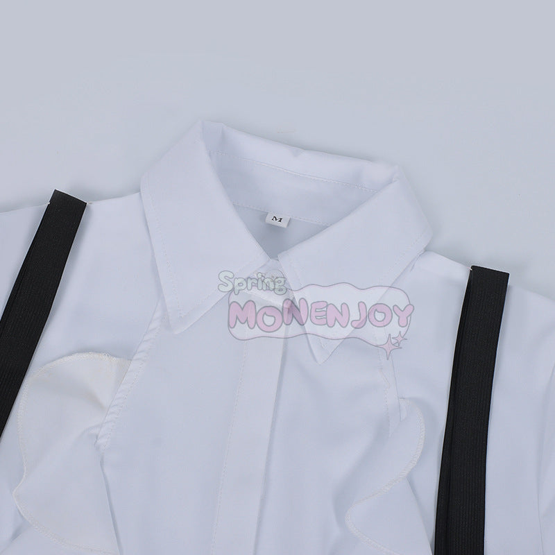 Monenjoy ギルます アリナ・クローバー 　コスプレ衣装　メイド服　 ギルドの受付嬢ですが コスプレ 　ワンピース　GS1366 - Monenjoy