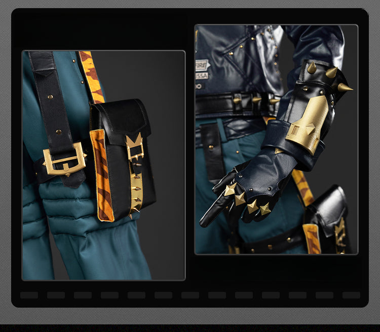 Monenjoy　ゼンゼロ　ライト　コスプレ衣装　ゼンレスゾーンゼロ　コスチューム　カリュドーンの子　武器追加可能　カッコイイ　イベント　仮装 - Monenjoy