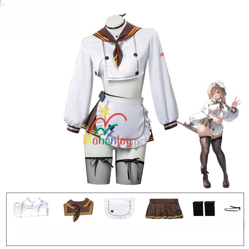 Monenjoy　勝利の女神:NIKKE　ブレッディ　コスプレ衣装　Bready　メイド服　イベント　NIKKE(ニケ　イベント　gs1228 - Monenjoy