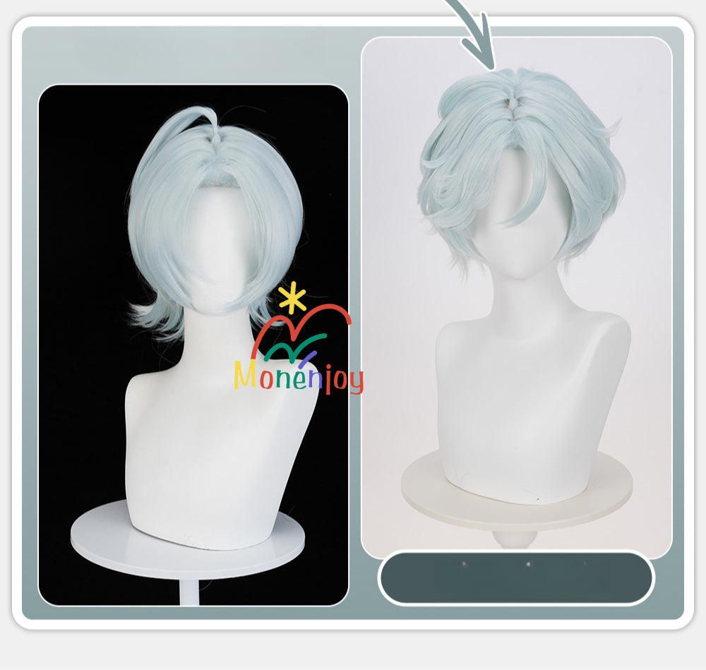 monenjoy 原神 イファ 　ウィッグ　トラロカンの竜医　コスプレ　27cm - Monenjoy