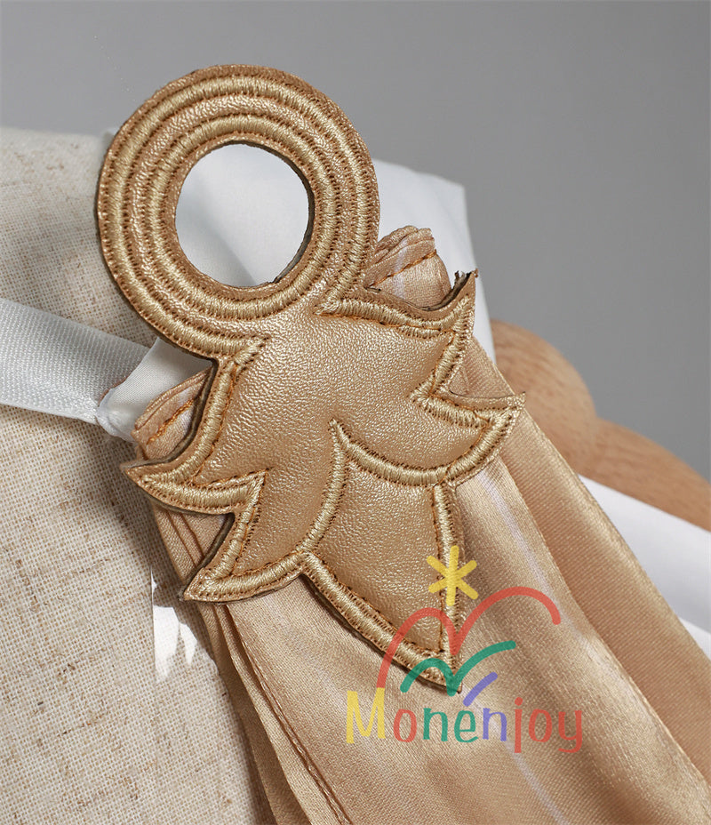 Monenjoy 崩壊：スターレイル アグライア コスプレ衣装　ワンピース　金属パーツ　黄金裔　オンパロス/オクヘイマ　コスチューム　ハロウィン