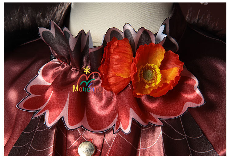 Monenjoy アイデンティティ5 画家　エドガー・ワルデン コスプレ衣装　帽子＋翼ケープ付エドガー・ワルデン誕生日2025 GS1352 - Monenjoy