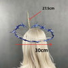 Monenjoy Narushio Cartethyia Cosplay Prop PLA Material Weapon Model Cartethyia Hair Accessory Horn Prop Crown