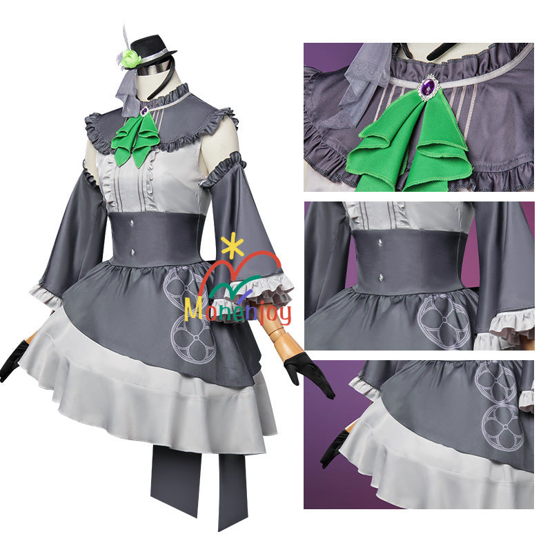 Monenjoy　ブルーアーカイブ　歌住 サクラコ　アイドル版　コスプレ衣装　シスターフッド　ワンピース　イベントGS1355 - Monenjoy