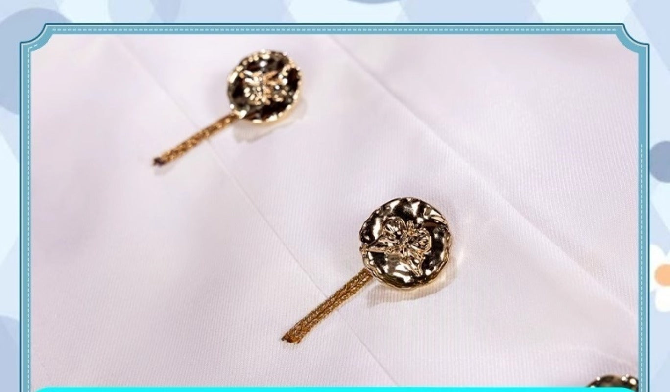 Monenjoy Silent Witch Monica Everett School Uniform Cosplay Costume Luxury Magician Dress 