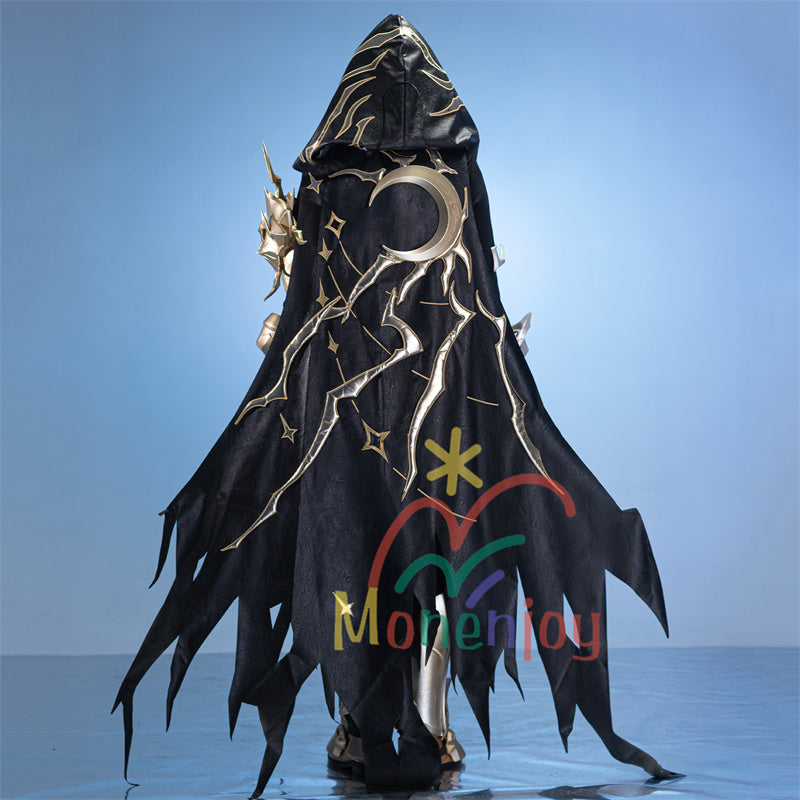 Monenjoy 崩壊スターレイル　フレイムスティーラー　コスプレ衣装　カスライナ　3d樹脂パーツ　暗黒の潮　火種を盗む者　コスチューム