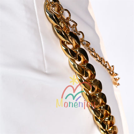 Monenjoy KPOP Girls! Demon Hunters Rumi Mila Zoe Cosplay Costume Stage Clothes Black Sparkly Live Clothes KPop Demon Hunters